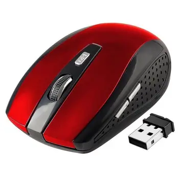 Geriausias Pardavėjas 2.4 G Belaidė Optinė Pelė, kompiuterio kairėje dešiniarankiams USB pelė nano imtuvas, mini kelionės Nešiojamas Desktop