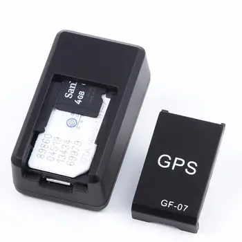 GF07 GSM GPRS Mini Automobilių Magnetinio GPS Anti-Lost Įrašymas Realiu laiku Sekimo Įrenginio Lokatorius Tracker Paramos Mini TF Kortelė
