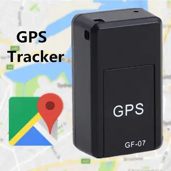 GF07 Mini Automobilių GPS Tracker Balsu Kontroliuojamos atgalinio ryšio Įrašymo Padėties nustatymo Tracker Locator Automobilių Magnetinio GPS