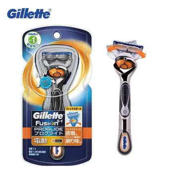 Gillette Fusion Proglide Flexball Galios Elektrinis Skustuvas, Skutimosi Vyrams Markių Skustuvas 1 skustuvo rankena, 1 Peilis Barbeador Masculino