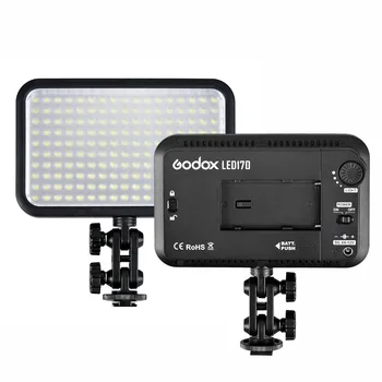 Godox LED170 Vaizdo Šviesos 170 LED Lempos, Studijos Apšvietimas 2700LM 5500-6500K Tolygus Ryškumo vaizdo Kamera DV Canon Nikon