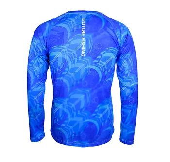 Goture Žvejybos Apranga ilgomis Rankovėmis M/L/XL/XXL Quick-Dry Kvėpuojantis Minkštas Audinio Anti-UV marškinėliai Žmogus, Sporto Drabužiai, Žvejyba