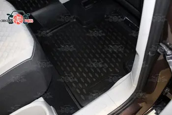 Grindų kilimėliai Volkswagen Tiguan 2017~2019 kilimėlių ne slydimo poliuretano purvo apsaugos, vidaus reikalų automobilių optikos reikmenys