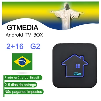 GTmedia G2 Android TV BOX Amlogic S905W widevine 2GBRAM +16GBROM Set Top Box, 4K HD H. 265 2.4 G Wifi media grotuvas, TV BOX URL M3U