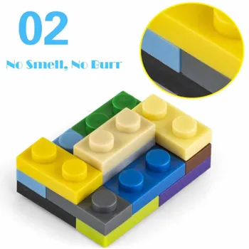 Guduola Kūrimo Bloką Plokštė 1X2 SS Dalys Suderinamos 3023 Bazės Plytų Pikselių Tapybos QR Kodą, Mažų Dalelių Blokai 302pcs/daug