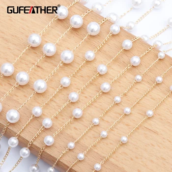 GUFEATHER C104,papuošalai, aksesuarai,18k auksu,yra 0,3 mikronų,grandinės,plastikinių perlų,juvelyrinių dirbinių priėmimą, 