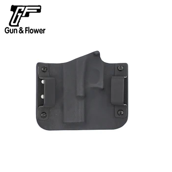 Gun&Gėlių OWB Kydex Dėklas Medžioklės Šaudymo Pistoletu Priedai Glock 19/23/32 Teisę&Kairę Ranką Pistoletas Dėklas