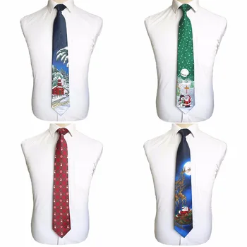 GUSLESON Kokybės Šilko Kalėdų Kaklaraištis 9cm Vyrų Mados Spausdinti Kaklaraiščiai Helloween Festivalis Kaklaraištis Minkštas Dizaineris Pobūdžio Necktie