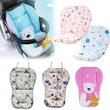 Gyvūnų Spausdinti Universalų Baby Sport Aukštos Kėdutės Sėdynės Pagalvėlės Įdėklas Mat Krepšelį Čiužinys Motina Kūdikį Kėdė Mygtukai Padengti Apsaugos