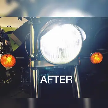H4/9003/HB2 LED Motociklo Priekinis Žibintas priekinis žibintas Rinkinys Motociklo priekinis žibintas 40W Lemputes 6000K Balta Motociklo Važiavimo Šviesos