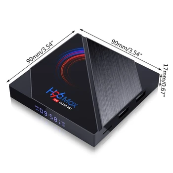 H96 MAX Smart TV Box 16GB 32GB 64GB Allwinner H616 Quad Core ARM Cortex A53 Wifi WXTB