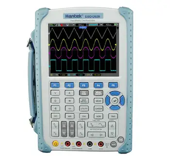 Hantek DSO1202B 2 Kanalo 200MHz 1GSa/s Skaitmeninių Nešiojamą Oscilloscope 6000 Skaičiuoja DMM su Analoginis Bargraph DSO1102B DSO1062B