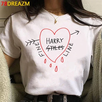 Harry Styles Gydyti Žmones su Gerumo viršuje tees moterų japonijos harajuku streetwear t-shirt grafikos tees moterų plius dydis