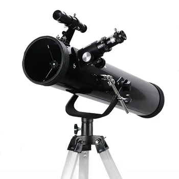 HD 350 Kartų Atspindintis Astronominis Teleskopas F76700 su Lydinys Trikojo Priartinimas Monokuliariniai Atšvaitas dėl Vietos Planetos Stebėjimo