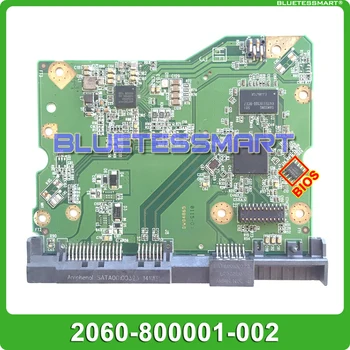 HDD PCB plokštės logika valdybos spausdintinių plokščių 2060-800001-002 už WD 3.5 SATA kietąjį diską remontas, duomenų atkūrimo