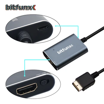 HDMI Adapterį, Švino Sony PlayStation 2 PS2 Įskaitant RGB/Komponento Jungiklis, skirtas prijungti PS2 prie modernios TV Bitfunx