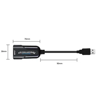 HDMI Video Capture Card USB 3.0 HDMI Video Grabber Įrašyti Langelį PS4 Žaidimas DVD vaizdo Kamera, HD vaizdo Kameros Įrašymo