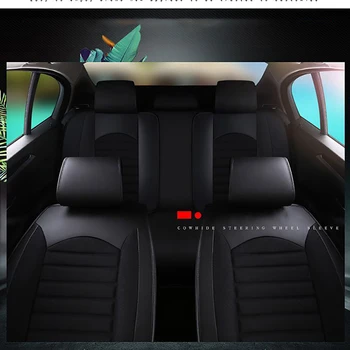 HeXinYan Universaliųjų Automobilių Sėdynės Apima SEAT visi modeliai LEON Toledo arona Ateca exeo IBL auto optikos reikmenys