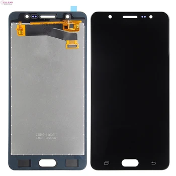 HH Reguliuoti Ryškumą Samsung Galaxy G615 LCD G615 Ekranas Jutiklinis Ekranas skaitmeninis keitiklis Asamblėjos J7 Max Lcd Nemokamas Pristatymas