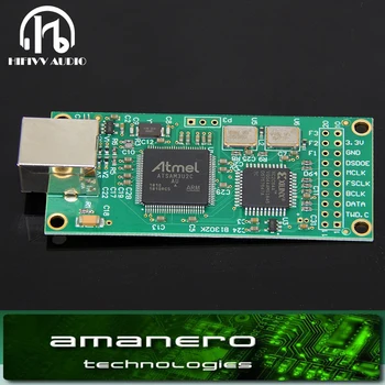 HiFi USB dekoderis Amanero Combo384 kortelė, USB I2S Skaitmeninė Sąsaja usb stiprintuvo DAC valdybos Originalus