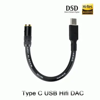 Hifi USB DSD VPK USB C Tipo 3,5 mm Ausinių Stiprintuvo CDLA 