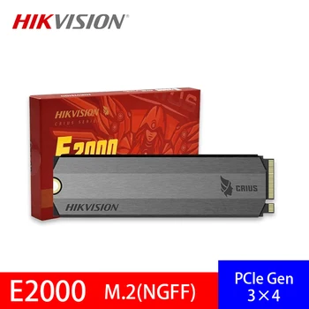 HIKVISION E2000 M. 2 PCIe SSD NVME 256 GB 512 GB 1 TB 2TB Vidinio Kietojo Disko SDD 2280 Nešiojamas Darbalaukio TLC Disko