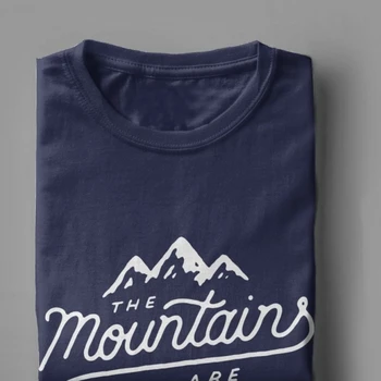 Hipster Kalnus, Kuriam Skambinate, T-Shirt Vyrai Mada Prekės Šukuotinės Medvilnės Marškinėliai Laipiojimo Pėsčiųjų Likti Laisvėje Vyrai Tshirts