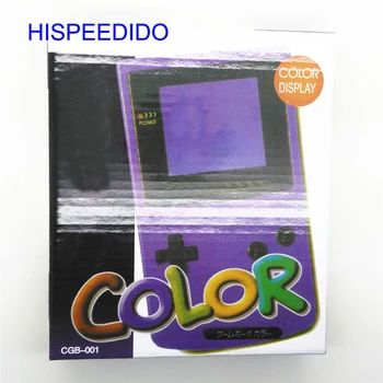 HISPEEDIDO 10 vnt./daug GBC Žaidimų Konsolė Nauja Pakavimo Dėžutė Kartoninė už Gameboy Spalva Mažmeninės žaidėjas Paketas