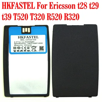 HKFASTEL Naujas BSL-10 Li-ion Baterijos Ericsson t28 t29 t39 T520 T320 R320 R520 Mobiliojo Telefono 650mAh baterijas