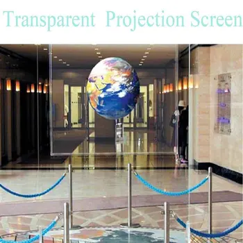 HOHOFILM 152cmx50cm 5Colors atbulinės Projekcijos Kino Ekrano Plėvelė Holografinis PET Plėvelės Projekcija Sienos Home Office Individualų atspalvį