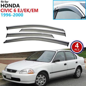 Honda Civic 6 EJ EK EM Ballade 1996 1997 1998 1999 2000 Langą Skydelis Ventiliacijos, Tentai, Lietaus Apsaugas Prieglaudos Pusėje Padengti Priedai