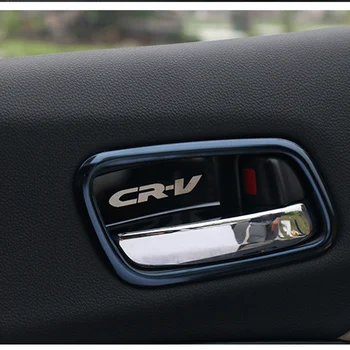 Honda CRV CR-V 2012 m. 2013 m. M. m. 2016 Automobilio duris dubenėlį, papuošti pataisų interjero Rankena Raštas Dangtelio lipdukas