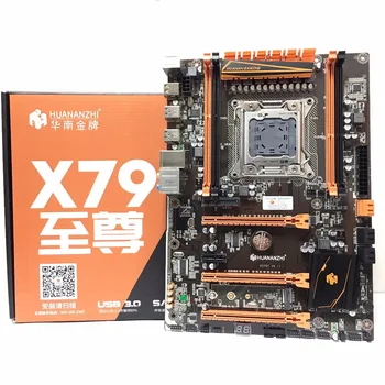 HUANANZHI deluxe X79 LGA 2011 DDR3 PC pagrindinėse plokštėse Kompiuterio pagrindinėse plokštėse Tinka server RAM desktop RAM M. 2 SSD