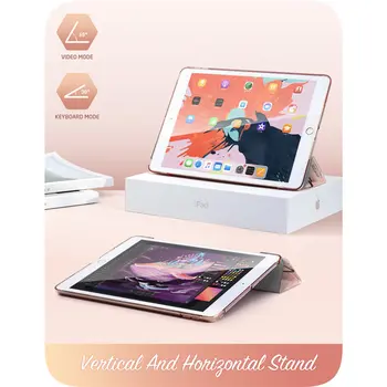 I-BLASON iPad 10.2 Atveju (2019 M.) Cosmo Lite, Slim Trifold Stendas 