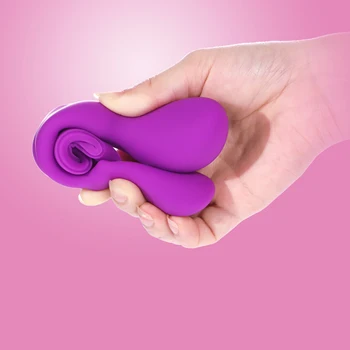 IKOKY Dildo Vibratorius Dviguba Vibracija 20 Greičio Klitorį Stimuliuoja G-taško Masažas Moterų Masturbator Silikono Sekso Žaislai Moteris
