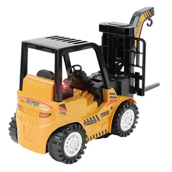 Imituoti Keltuvo Modelio Sunkvežimis Žaislas Sukasi Universalus Inžinerijos Transporto priemonių Elektriniai Žaislai Vaikams Imituoti Scena, Judantis Žaislas