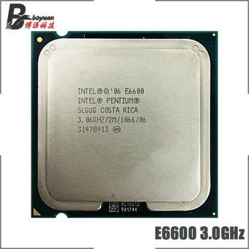 Intel Pentium Dual-Core E6600 3.067 GHz, Dual-Core CPU Procesorius 2M 65W 1066 LGA 775