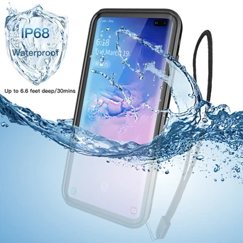 IP68 Vandeniui Case For Samsung Galaxy S8 S9 S10 + Šoko Purvo Įrodymas, Vandens Šarvai Padengti Telefono dėklas, Skirtas Samsung Note 8 9 10 Plius