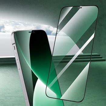 IPhone 12 mini / 12 Pro / Pro Max Benks V Pro+ Serijos 0,3 mm HD Akių Apsauga Žaliosios Grūdinto Stiklo Plėvelė + Metalo Dulkių Ju