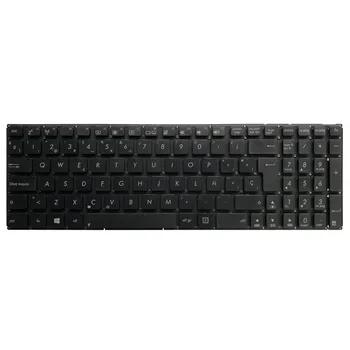 Ispanijos Klaviatūros ASUS x551 X551M X551MA X551MAV F550 F550V X551C X551CA SP Nešiojamojo kompiuterio klaviatūra juoda