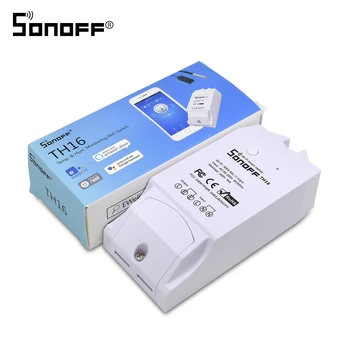 Itead Sonoff TH16 Smart Switch DS18B20 Si7021 Temperatūros ir Drėgmės Jutiklis/Monitorius Wi-fi 