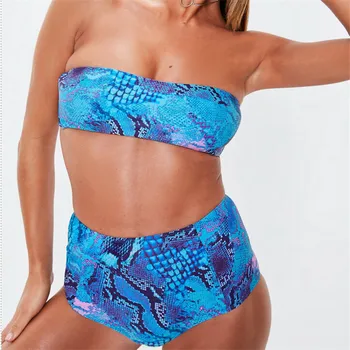 ITFABS Naujas Sexy Lady Off peties serpentine Bikini komplektas Tvarstis Brazilijos Paminkštinta Push-Up Maudymosi Kostiumas Swimsuit maudymosi Kostiumėliai, Bikini,