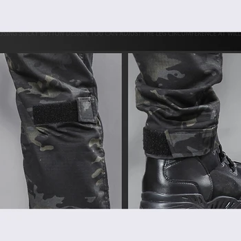 IX6 Taktinis Camo Kelnės Vyrams Lauko Vandeniui Poilsiu Vyrų Multi-pocket Krovinių Mens Kelnės Miesto Swat Karinės Kovos Vyrų Kelnės