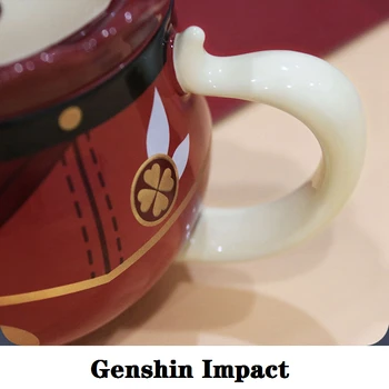 Išankstinis Pardavimas! Genshin Poveikio Priedai Klee: Bomba Puodelis Žaidimą Projekto Cosplay Rekvizitai Mielas Anime Keramikos 360ML Arbatos Puodelio 2021 Dovana Vaikams