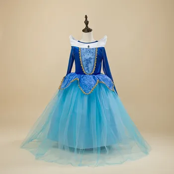 Išgalvotas Princesė Suknelė Mergaitėms Helovyno Cosplay Suknelės Dress Up Kostiumas Vaikų Šalis Drabužiai
