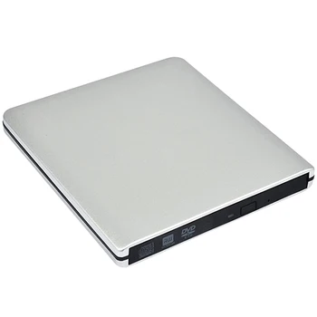 Išorinis DVD / CD Diskų Nešiojamų Ultra-plonas Aliuminio Lydinio USB 3.0 Rewriter Degikliai, Didelės Spartos Duomenų Perdavimo Nešiojamas KOMPIUTERIS VH99