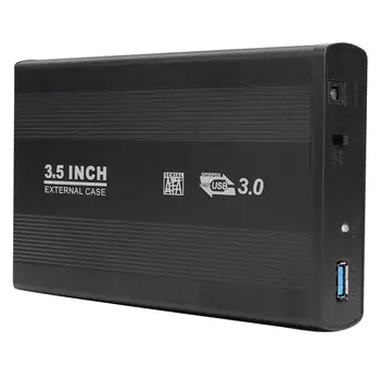 Išorinis SSD Kietąjį Diską, Dėžutė, USB 3.0 prie SATA Nešiojamų 3.5 colių HDD CoverTheoretical Perdavimo Greitis iki 5 Gb / s