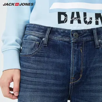 JackJones Vyrų Reguliariai tiesiai tilptų Streetwear italijos Medvilnės Audinio Džinsai| 219332555