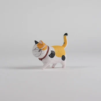 Japonija Išgydyti Departamento Facemas Katė Puikus 3D Šaldytuvas Pasta Modeliavimas Kačiukas Animacinių filmų Gyvūnų Šaldytuvas Magnetai Kambario Apdaila