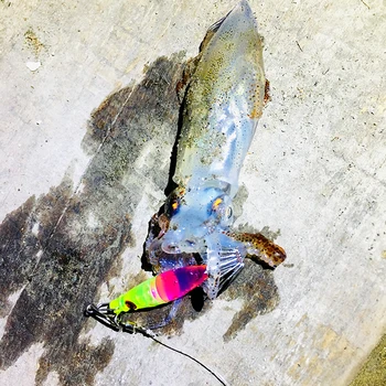 Japonija uv reakcijos spalva sprogsta pučia vamzdį kablys soros shi pakabinti kalmarai žvejybos bazooka vamzdinės jūros žvejybos masalas EGI